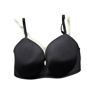 Amazon Essentials Women 2 Pack T-Shirt Bras Black White 32D Full Coverage Padded